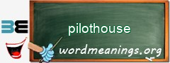 WordMeaning blackboard for pilothouse